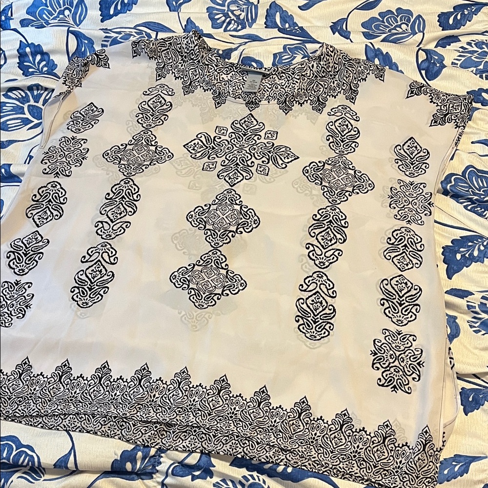 Catherines  Too Blouse Size 0X